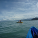 kayaking to the snorkel spot