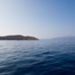 Molokini in the foreground, Kahoolawe in the background