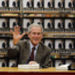 George W. Bush signing copies of his memoirs at Borders in Dallas