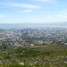 View of Capetown on the way up.