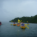 kayaking to the beach