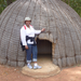 Traditional beehive hut.