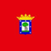 The city flag of Madrid Spain