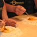 Making pasta in a cooking class at Villa Eddarella
