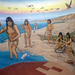 Kumeyaay Indians fishing