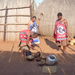Traditional meals being served.