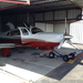 David's Mooney in the hangar at Van Nuys