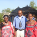 Robert posing with the Chief and her daughter.