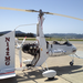 An experimental gyro-copter that landed just after us. Supposedly owned by a couple from Santa Ynez.