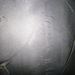 What 74 miles of gravel does to a tire.