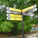 Street signs of historical references in Soweto.