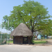 Entrance gate to Victoria Falls, Zambia.