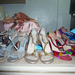 shoes I brought to the festival. The blue ones died. good thing I had backup