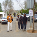Boys from Soweto singing the South African National Anthem for Robert in hopes of getting a few Rand (the South African currency.)