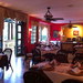 The hotel restaurant