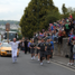Ex-serviceman Alan Rowe carried the flame between Totnes and Paignton, on streets lined with flag-waving supporters. Alan was awarded an MBE in 2001 for his extensive charity work. Picture: LOCOG.