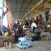 Craft market in Livingstone, Zambia, as short walk from our lodging.