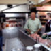 We’re filming in the grilling room at Porcao, Brazil's most famous churrascaria.